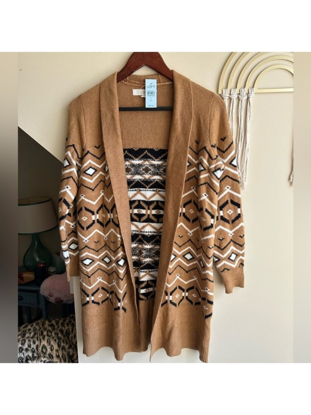 LOFT Long Cardigan NWT